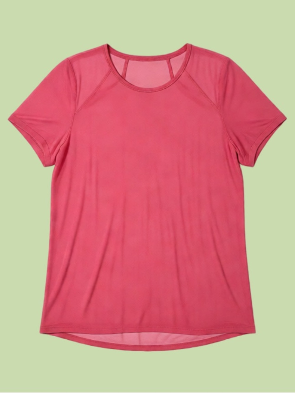 lululemon athletica Pink Short Sleeve Crew Tee